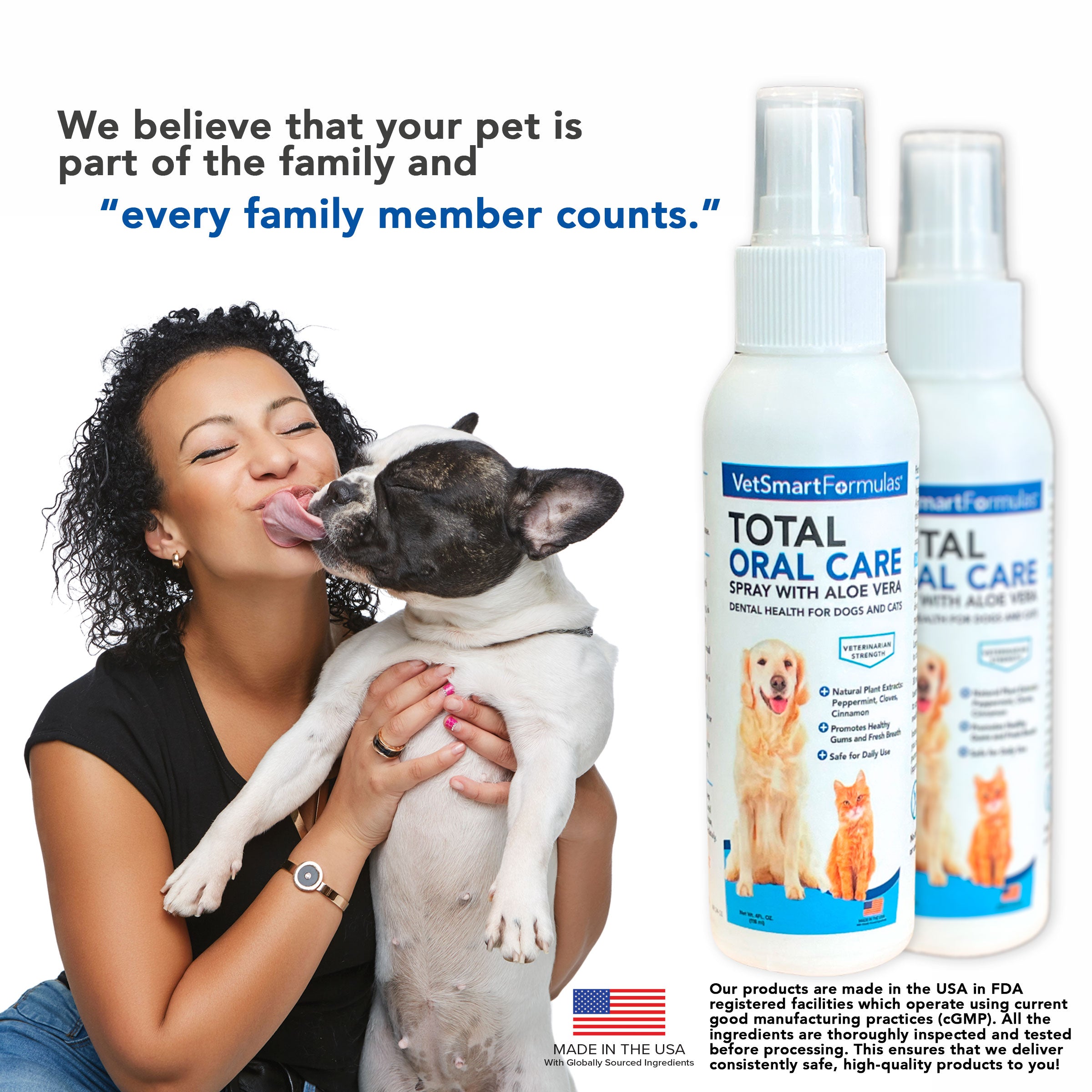 Total Oral Care Spray with Aloe vera (25% Off)