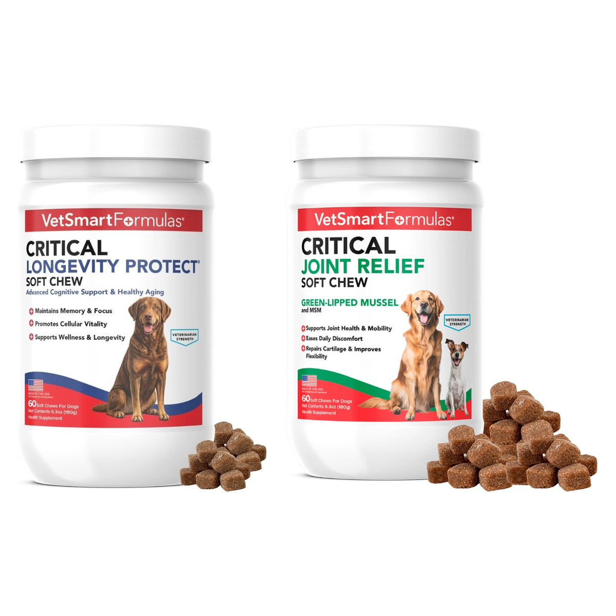 The Stay Active Bundle: Critical Longevity Protect and Critical Joint Relief