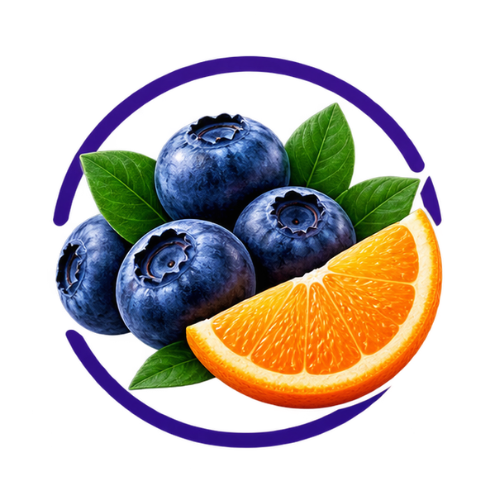 Antioxidant defense: blueberry and vitamin C