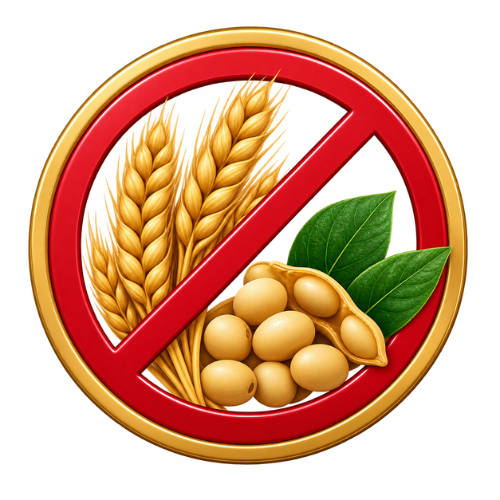 No wheat or soy added