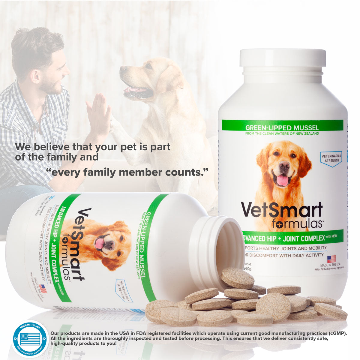 Pet supplement manufacturer outlet usa