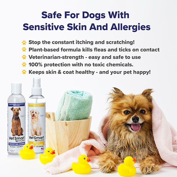 Home remedies for fleas store on dogs with sensitive skin